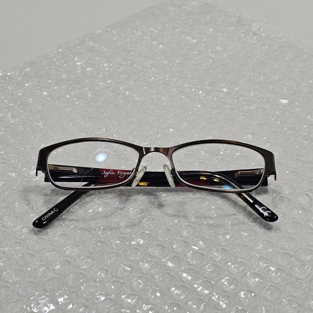 Sofia Vergara Stefani Eyeglasses Frames Womens Brown Tortiose 49-16-135 - Picture 11 of 11